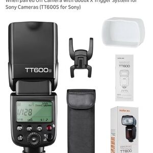 GODOX TT600S 2.4G Wireless Camera Flash Speedlite for Sony